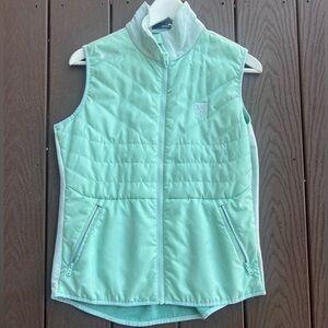 RLX Ralph Lauren Quilted Golf Vest | Mint Green | Women’s Small